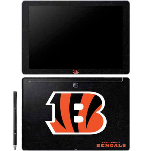 NFL Cincinnati Bengals - Distressed Galaxy Book 12in Skin